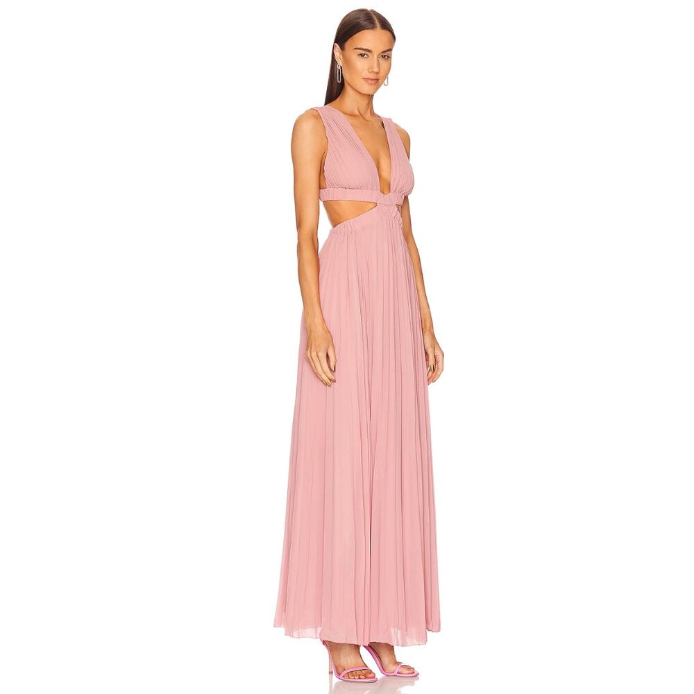 Michael Costello x REVOLVE Marcella Gown in Mauve NWOT Size Small - Picture 2 of 3